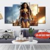 Wonder Women 6 - Dc 5 Panel Canvas Art Wall Decor