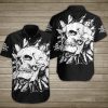 Worm With Skull Hawaiian Shirt Summer Button Up