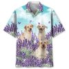 Yellow Labrador Lavender Hawaii Shirt – Limited Edition