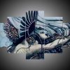 Zodiac - Virgo #2 - Abstract 5 Panel Canvas Art Wall Decor