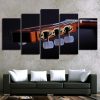 guitar Strings music instumen - Music 5 Panel Canvas Art Wall Decor